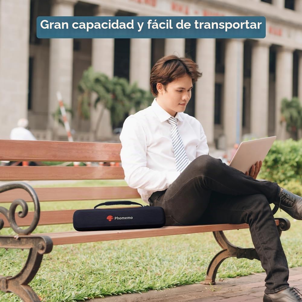 Phomemo M08F, M08D Bolsa para Impresora, Bolsa Portátil Compatible con M08F Impresora Térmica Portátil (Sólo Caja)