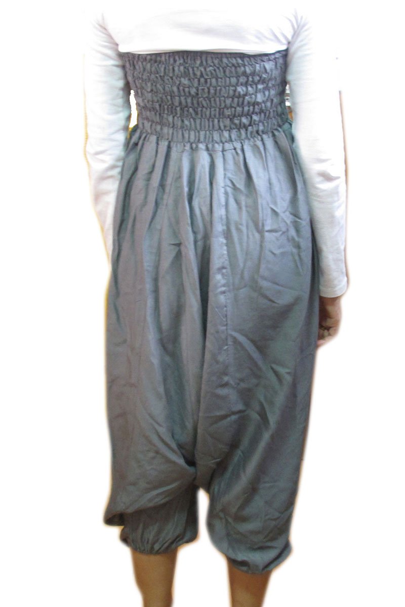 Verde Pantaloni Harem Genie Yoga Pants Aladdin Hippie Baggy Dance Boho
