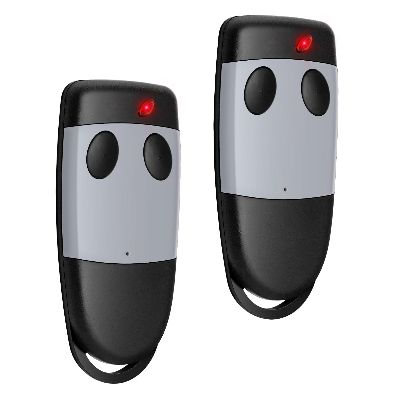2 pezzi di ricambio per telecomando Cardin S449, telecomando 433,92 MHz, 2 canali, compatibile con Cardin S449 QZ1, QZ2