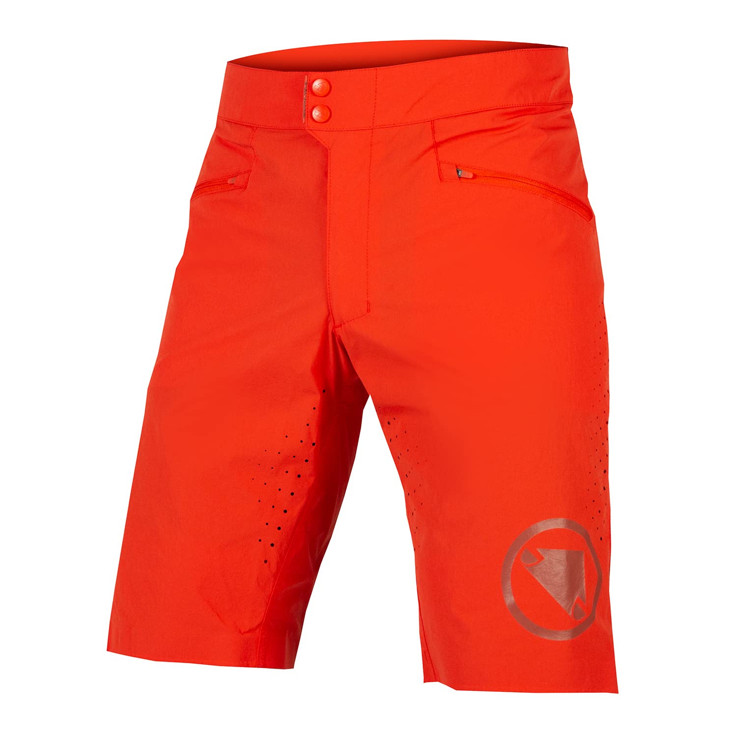 Endura Mens SingleTrack Lite Mountain Bike Baggy Cycling Short Small, Paprika