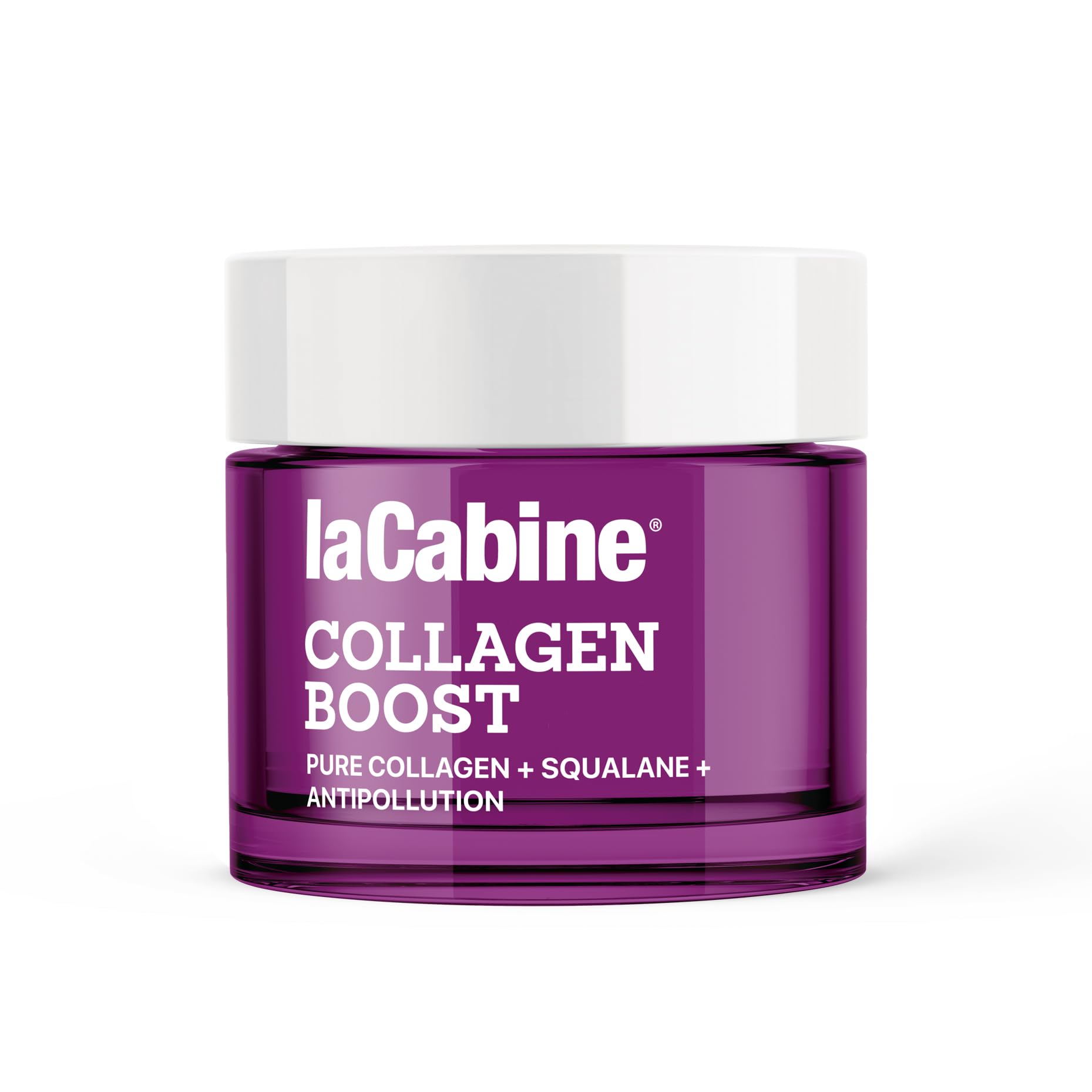 Lacabine Crema Collagen Boost 50Ml – Tratamiento Reafirmante Con Colágeno Y Péptidos, Mejora La Elasticidad, Combate La Flacidez Y Redefine El Óvalo Facial
