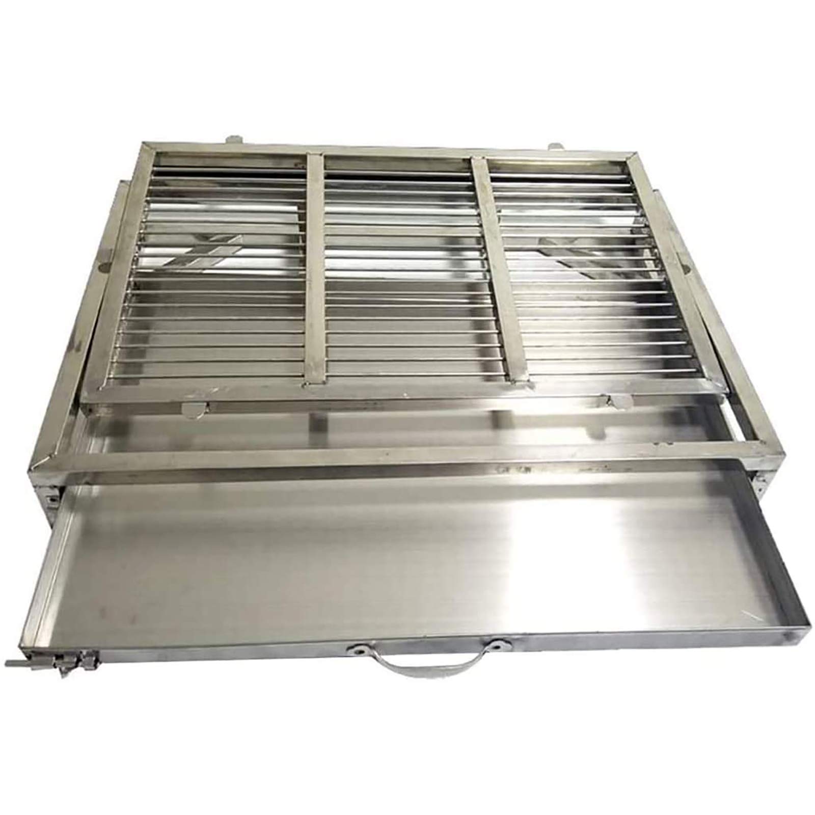 Amazon | 引き出し大型犬用トイレ、ステンレス製犬用トイレ