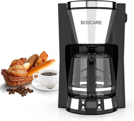 BOSCARE 10Cup Programmable Coffee Maker Automatic Drip