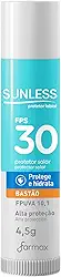 Sunless Protetor Labial Bastão Fps30 Sunless 4 5G
