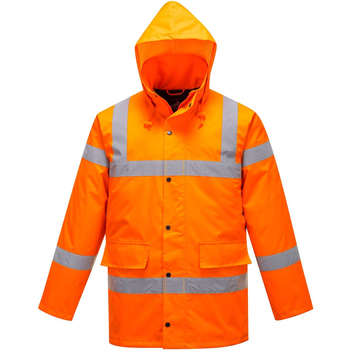 Atomic Hi Vis Traffic Jacket (Orange, Medium)