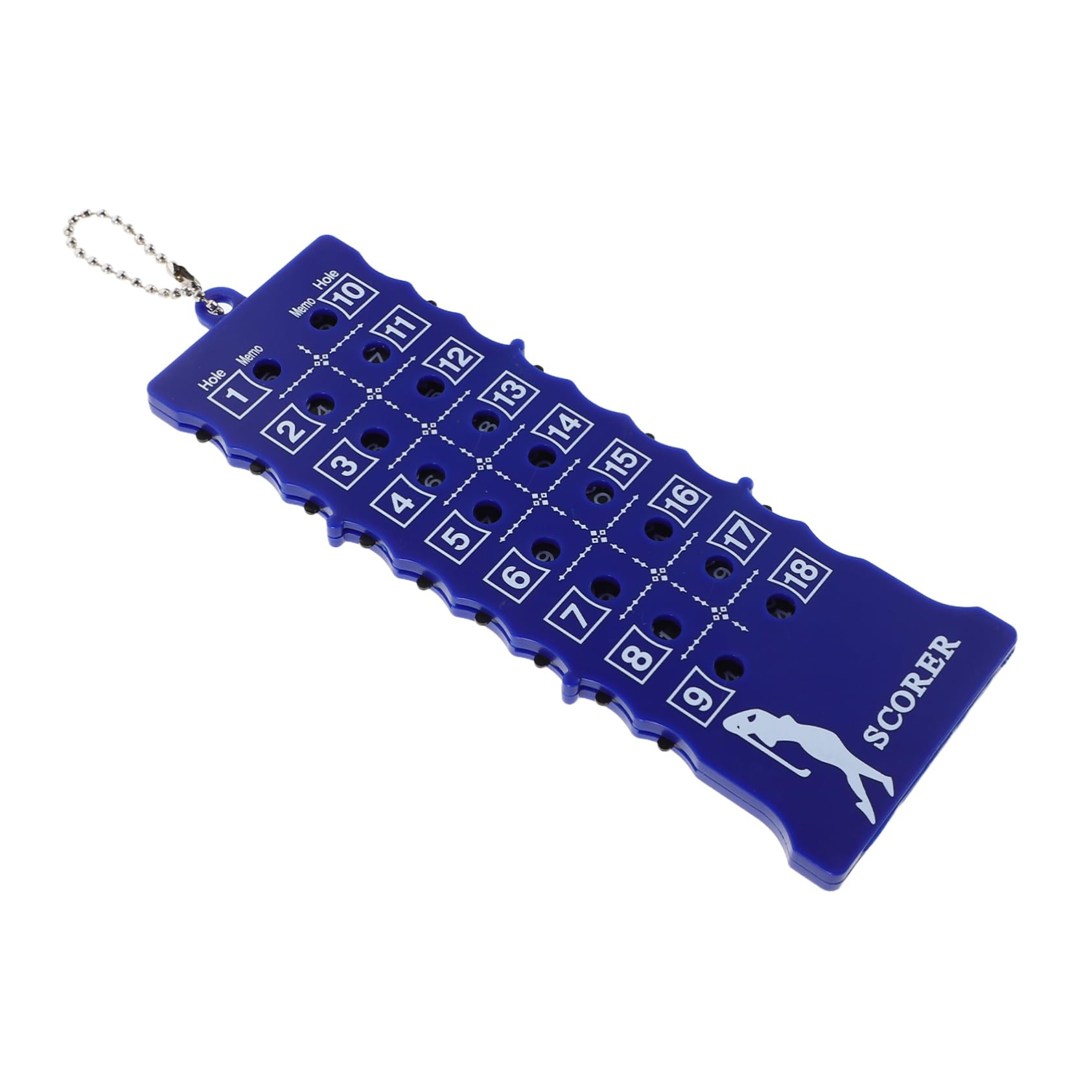 GOOHOCHY Golf Score Counter 18-Hole Scoreboard Portable Plastic Score Keeper for Tracking