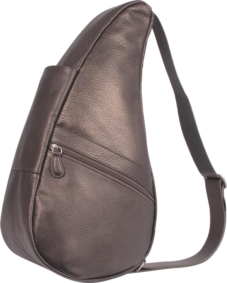 AmeriBag 15" Full-Grain Leather Healthy Back Bag Ergonomic Crossbody Sling for Everyday Use, Travel & Walking Comfort - Image 7