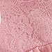 FEESHOW Baby Girls Bowknot Lace Flower Dress Wedding Baptism Christening Gown Pageant Birthday Tutu Dress Pink 18-24 Months