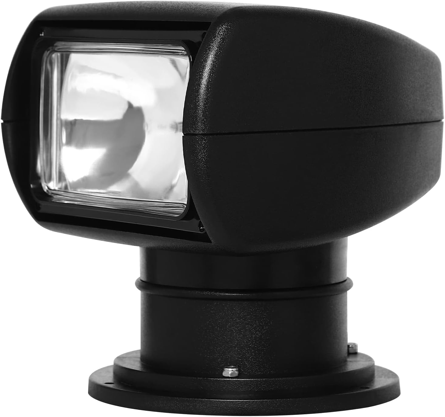 Searchlight, Boat Spotlight, 100W Remote Control Spotlights for Boat（Black）