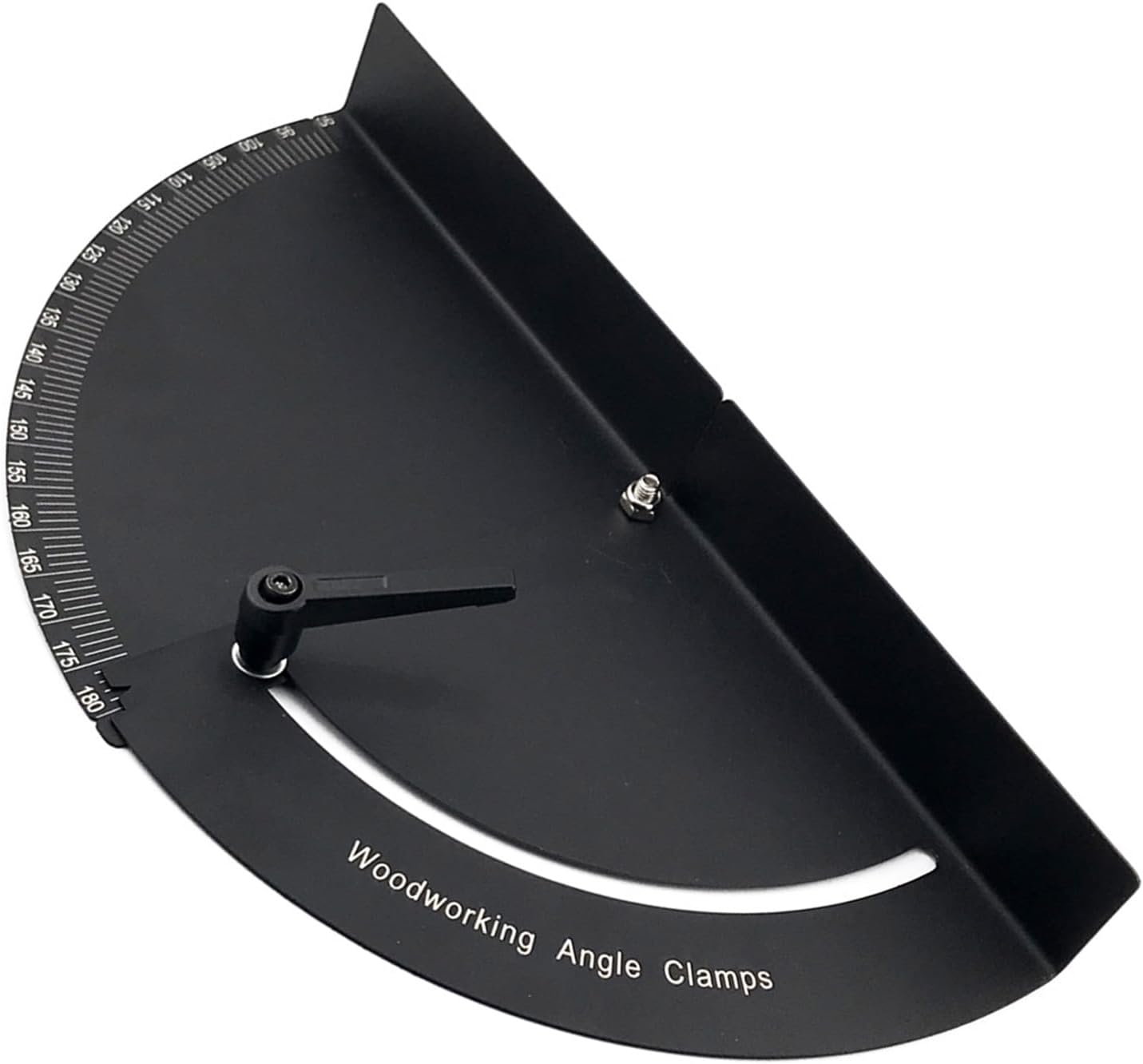 Stainless Steel Protractor for Accurate Angled Measurement in Woodworking and DIYer Construction Projects Heavy Duty Rustproof Angled Gauge with Clear Marking for Carpentry and Home