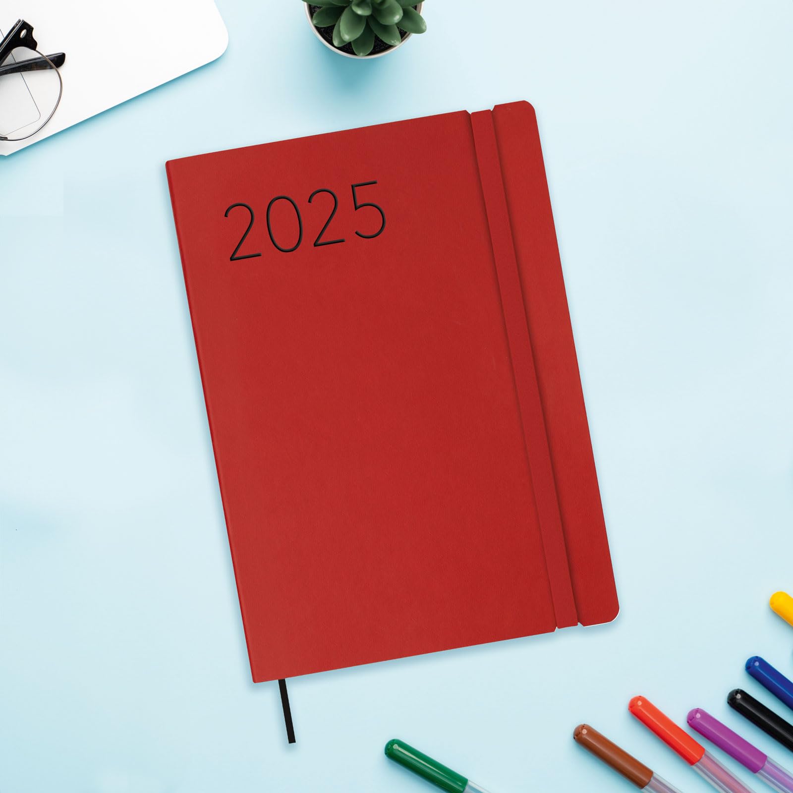 Finocam Kalender Dynamic Porto 2025 – Wochenansicht Vertikal, Hardcover, Spanisch, DIN A5 ähnlich