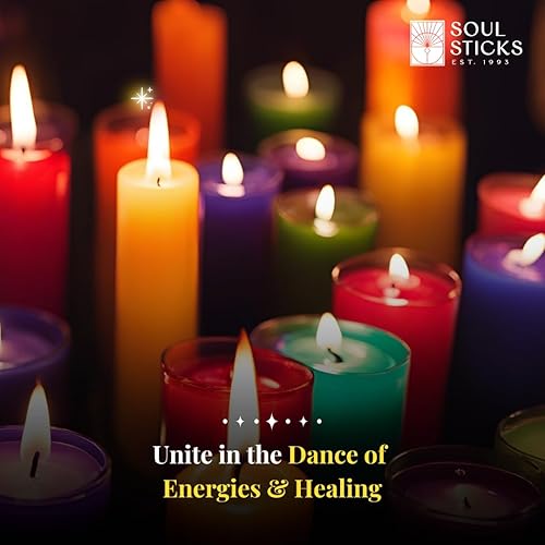 Miniatura 5 de Soul Sticks Aura - Velas cónicas de hechizo mágico de 4 pies, 20 unidades, ideales para altar, rituales, ceremonias, vela púrpura de meditación para