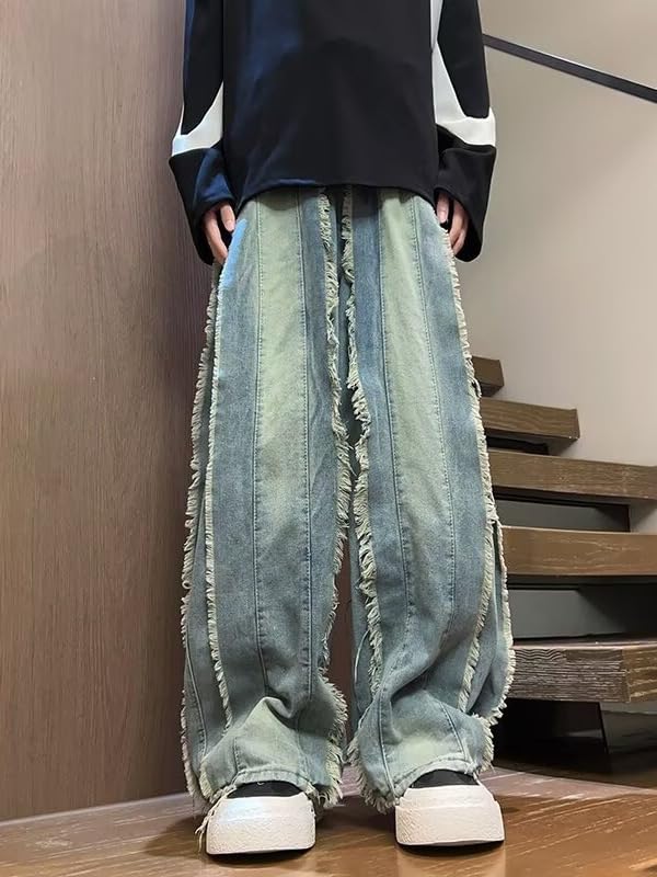 Men's Autumn American Retro Jeans for Spring3