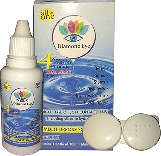 Contact Lens Solution 30ml With Lens Case