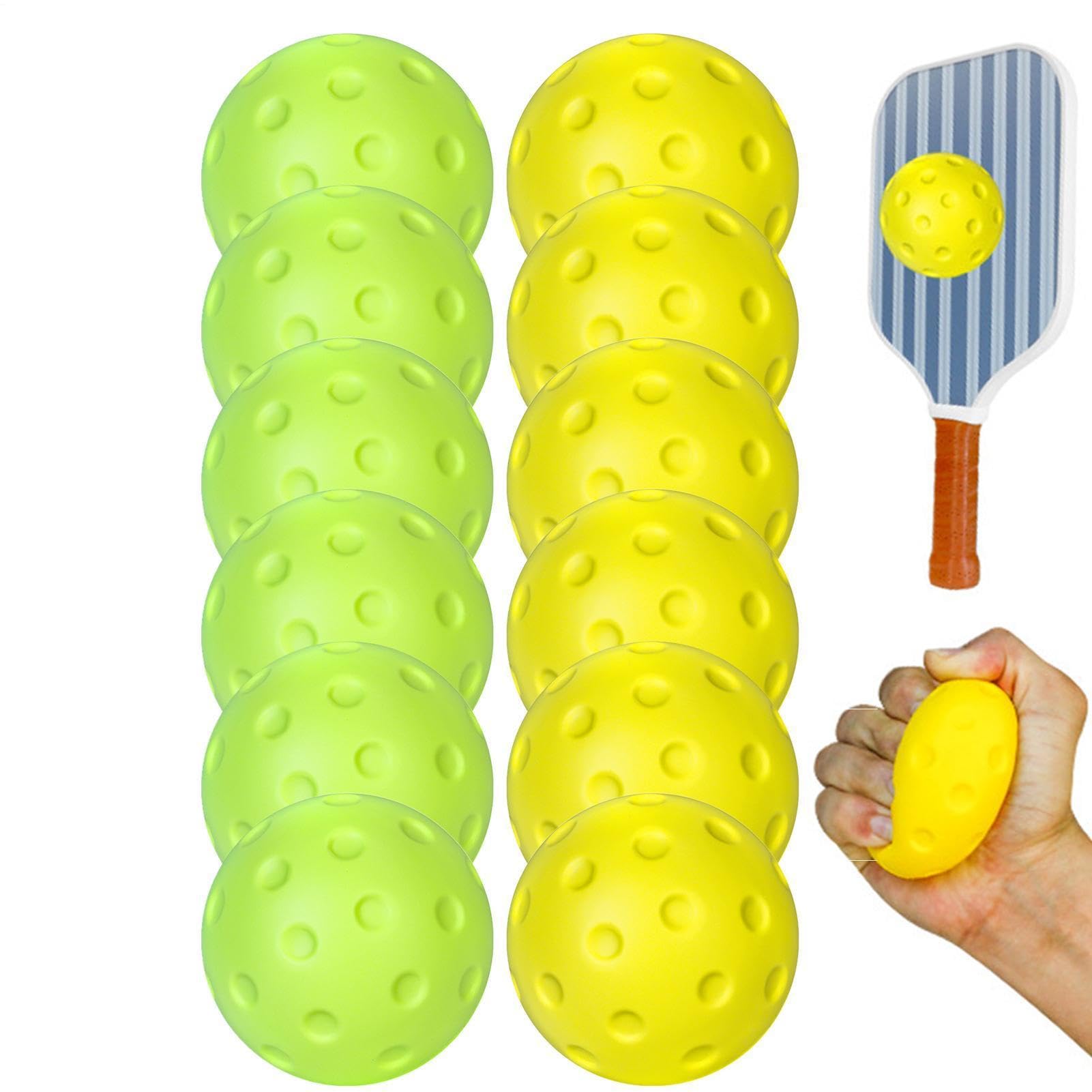 Bolas de entrenamiento de 7,4 cm flexibles y elásticas para ejercitarse sin ruido 8