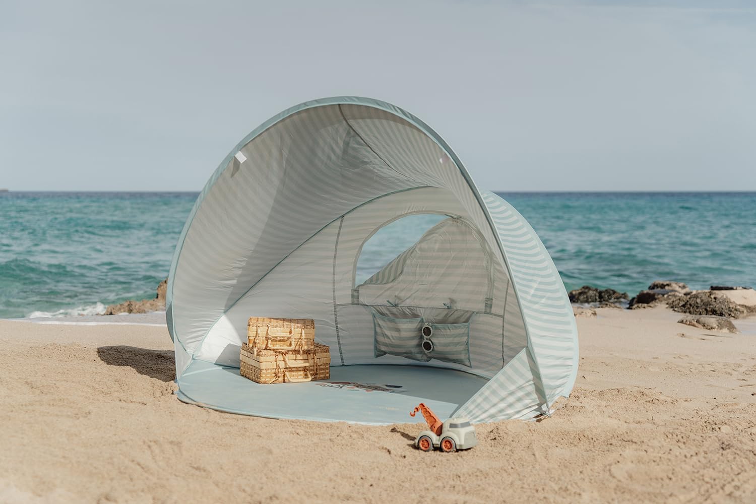 Little Dutch 2012525 - Tienda de campaña para playa, color verde