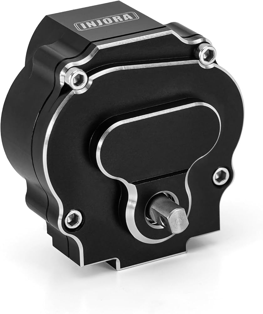 Amazon.com: INJORA CNC Aluminum 13:1 Complete Transmission for 1