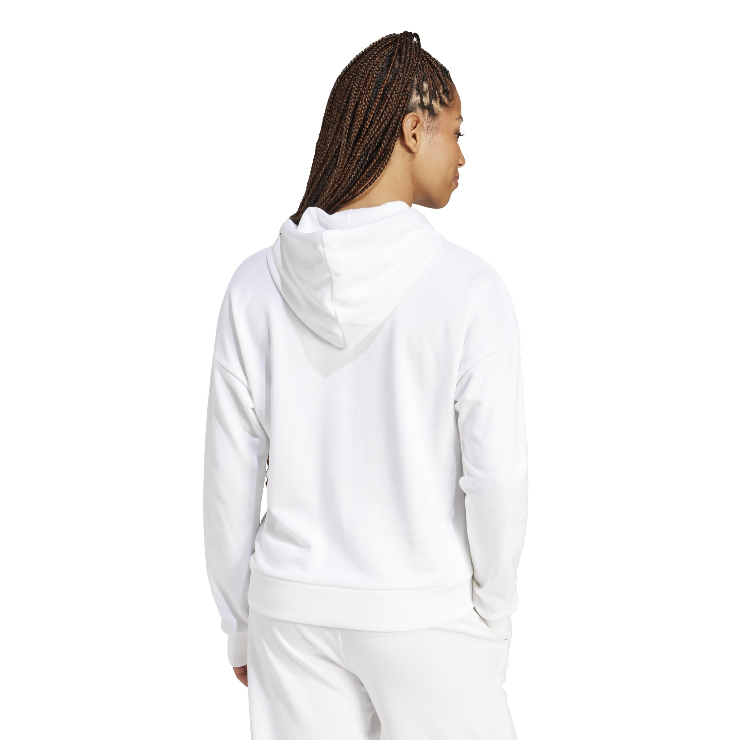 Adidas Damen Essentials Small Logo French Terry Hoodie Kapuzenpullover (1er Pack)