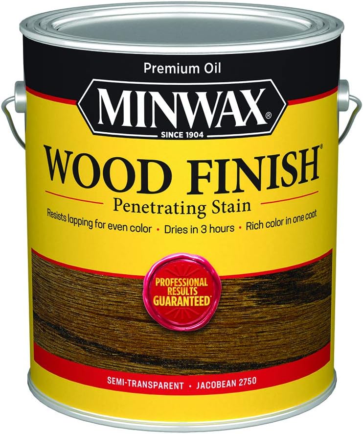 Minwax 710820000 Wood Finish 250 VOC Compliant, Jacobean Stain, Gallon