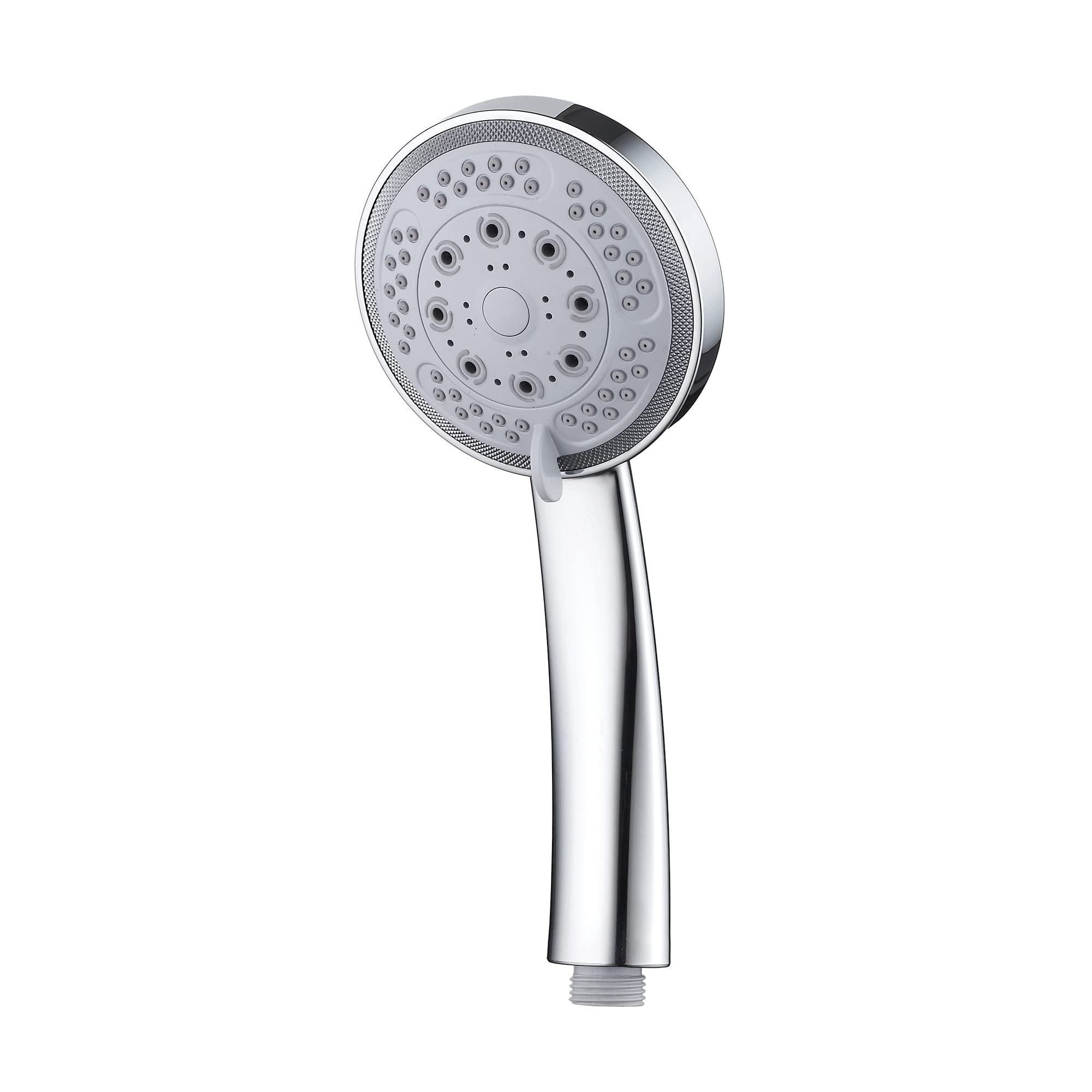 Blue Canyon Chrome Astra Shower Head, High-Pressure Water Flow, Premium Plastic Shower Head For Bath With Anti-Blocking Nozzles, Customised Bathing With 5 Mode Shower Spray, Easy To Install And Clean