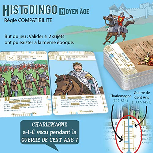 Asmodee Histodingo Moyen Âge - vue 10