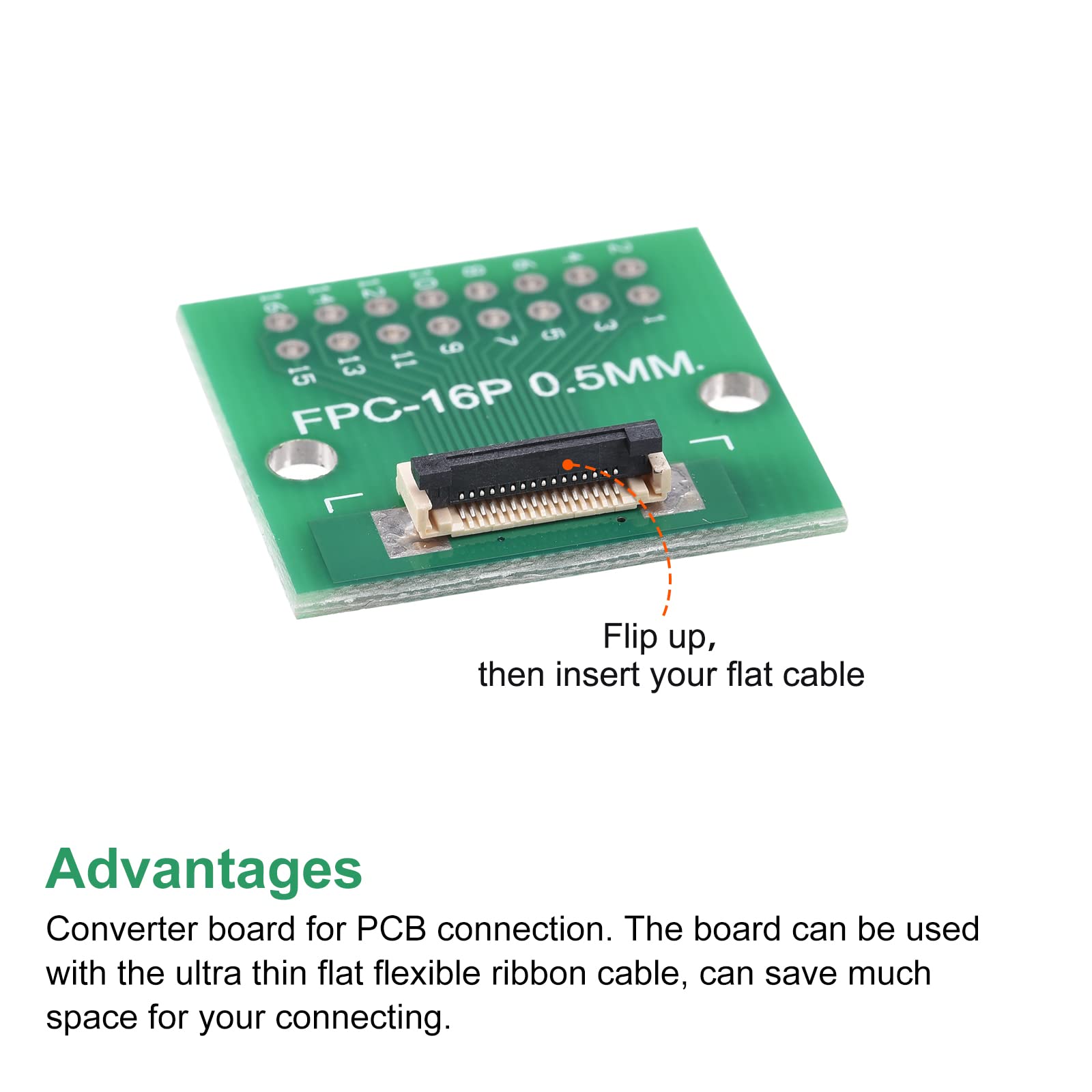 Cavo A Nastro Piatto IDC 40 Pin - 50cm Lunghezza, Passo 2.54mm, Tipo-C Per Progetti Elettronici