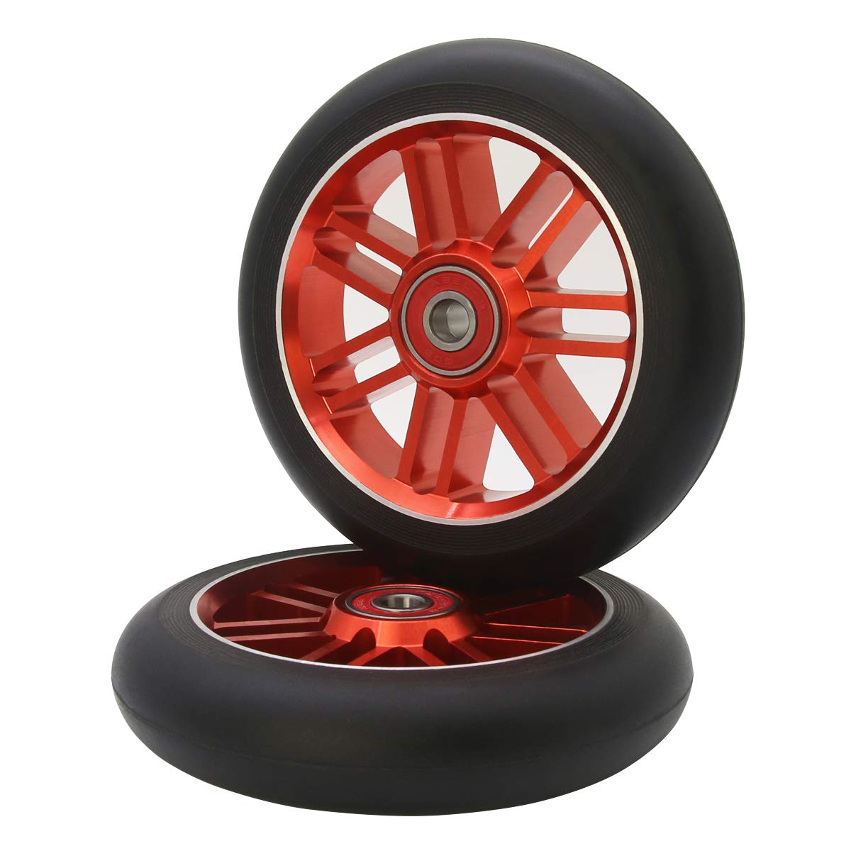 Pcs 110mm Pro Scooter Wheels With Abec 9 Bearings Fit | Tunisia