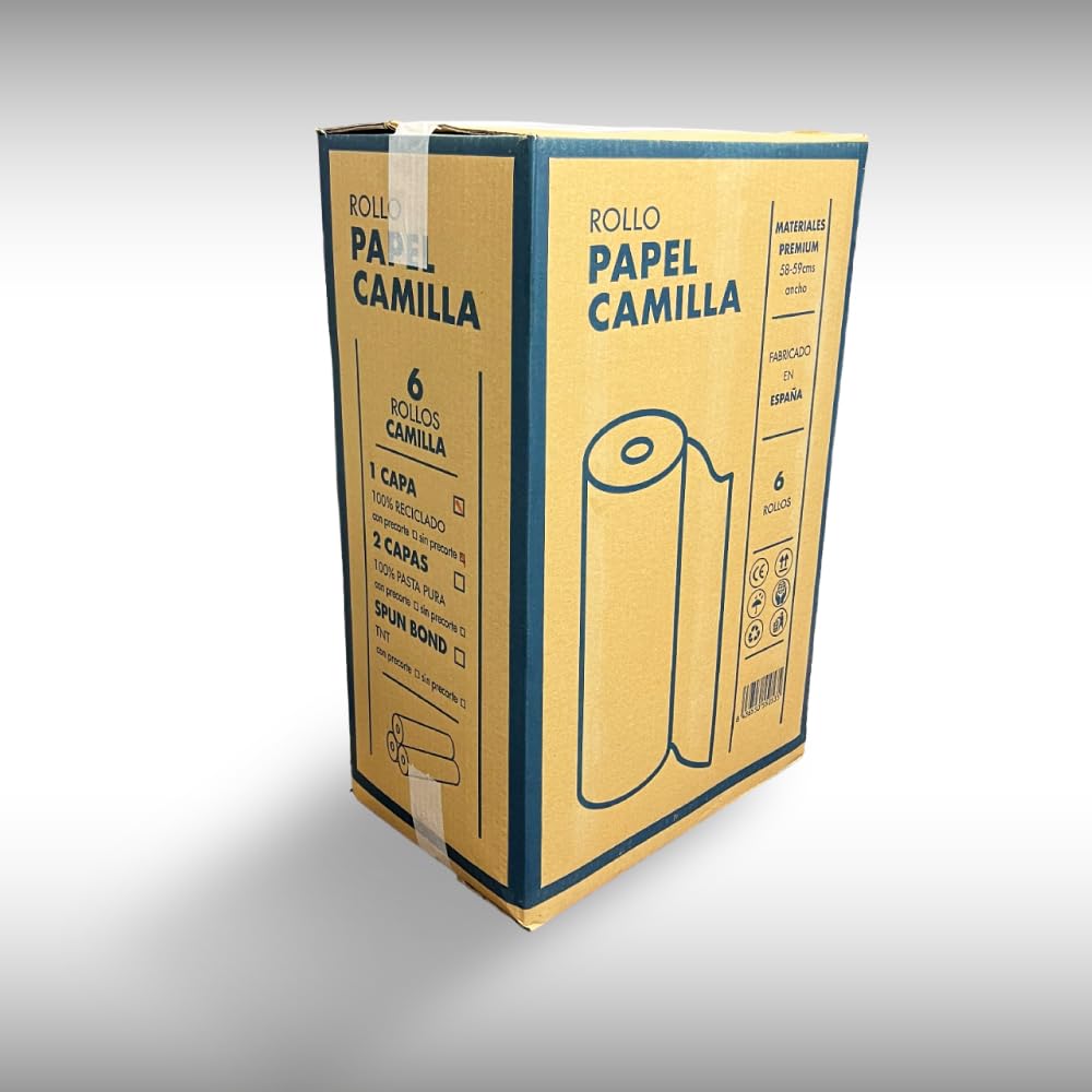 Rollo de papel camilla 58cmx62m ECO blanco 6 Rollos