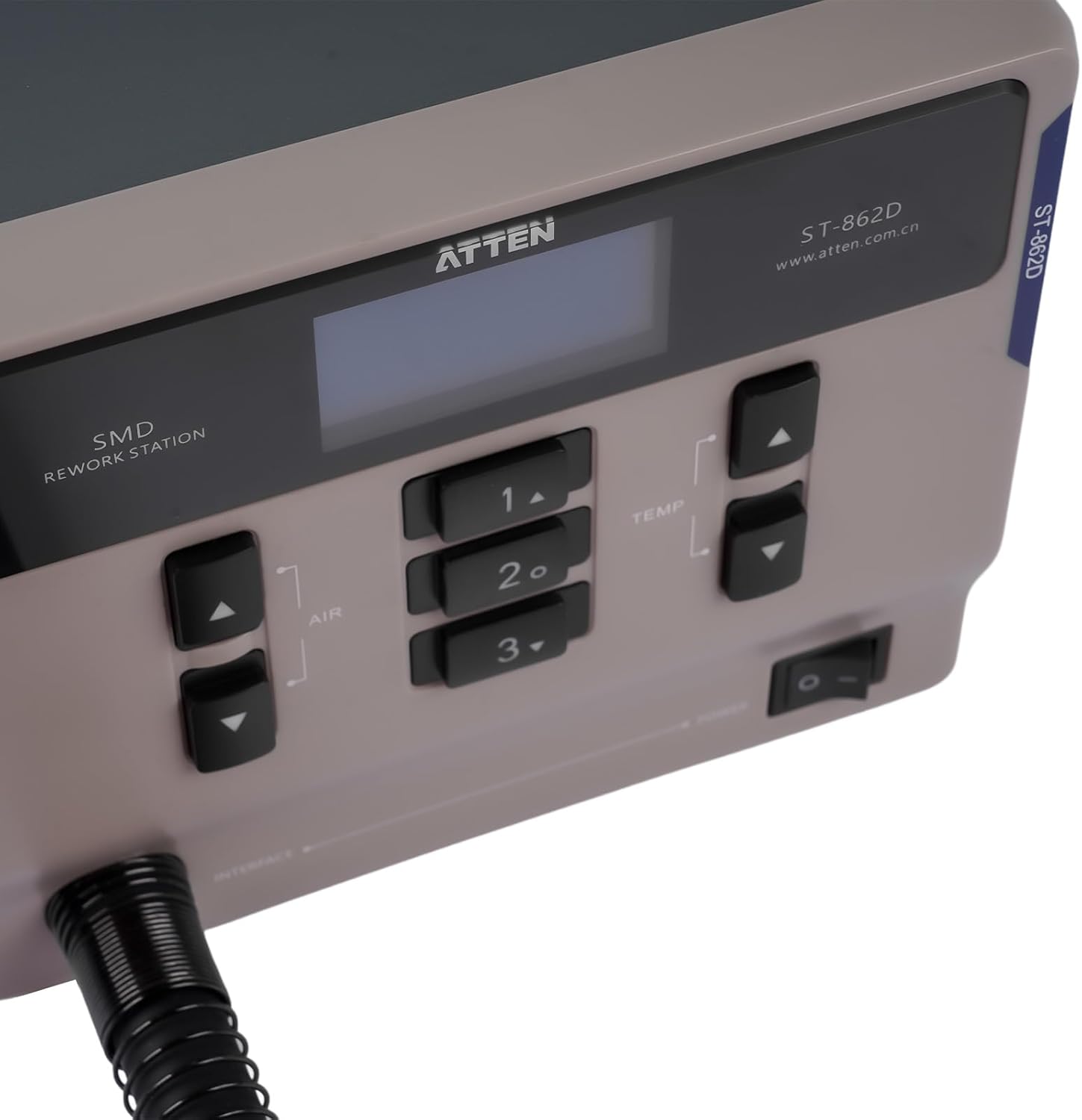 ST-862D Hot Air Gun Soldering Station, 1000W Digital Display Rework Station, Automatic Sleep, Adjustable Temperature, ST862D