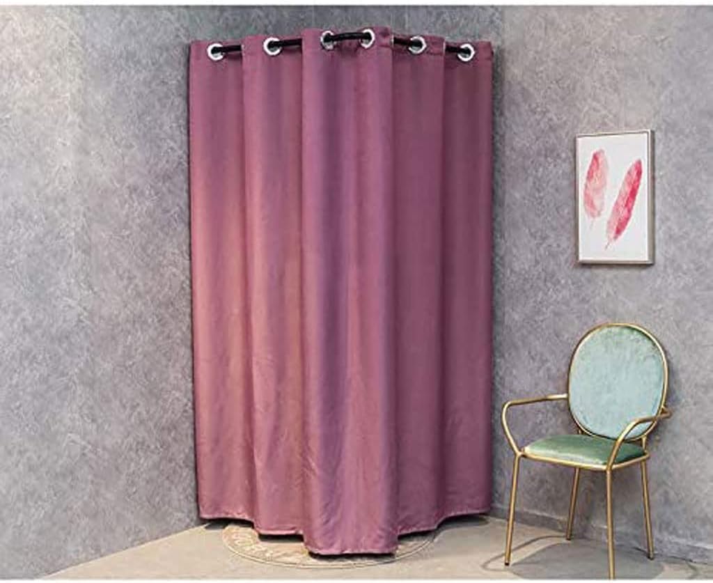NOBRIM Fitting Room Portable Clothing Store Dressing Room Boutiques Cloakroom for Shopping Mall Bar Party Fitting Room with Strong Shading for Privacy Protection