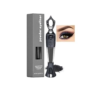 Powder Eyeliner Multi-Use Eyeliner Powder Long-Wearing Smudge-Proof Intense Color Easy To Apply Gentle Skin-Friendly Formula Smoothly Outlines The