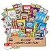 Jolly Good 45 Count Premium Brand Snack Box Variety Pack Care Package – Valentines Gift Basket Candy Treats Chips Cookies for Adults, Kids, Teens, College Students, Men, Women – Ideal for Birthdays College School Office Military, all holidays including Thanksgiving Christmas New Year Valentines Easter.