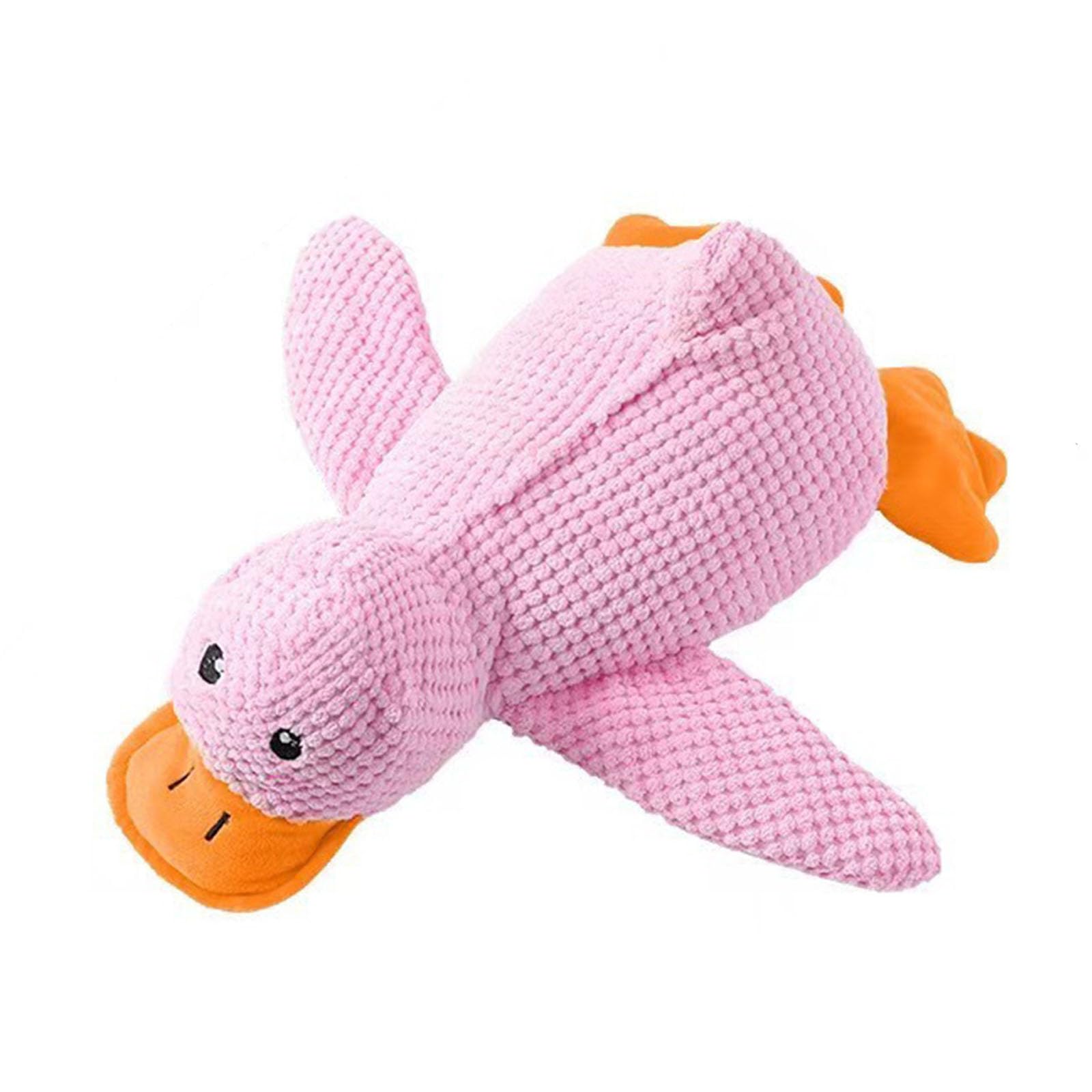Paw Love Calming Duck, Plush Ducks Toy For Dogs, Plush Dog Toy With Quack Sound, 2026 New Upgraded Calming Duck Toy For Dogs For All Breeds With Boredom Stress Relief And Solitude (Pink,X Large)
