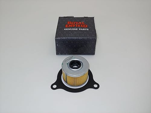 Miniatura 4 de 10 Royal Enfield Brand OEM Himalayan & Scram 411 Filtros y sellos de aceite para motocicletas Lote 88864 Juntas de carcasa de fábrica RE. JL