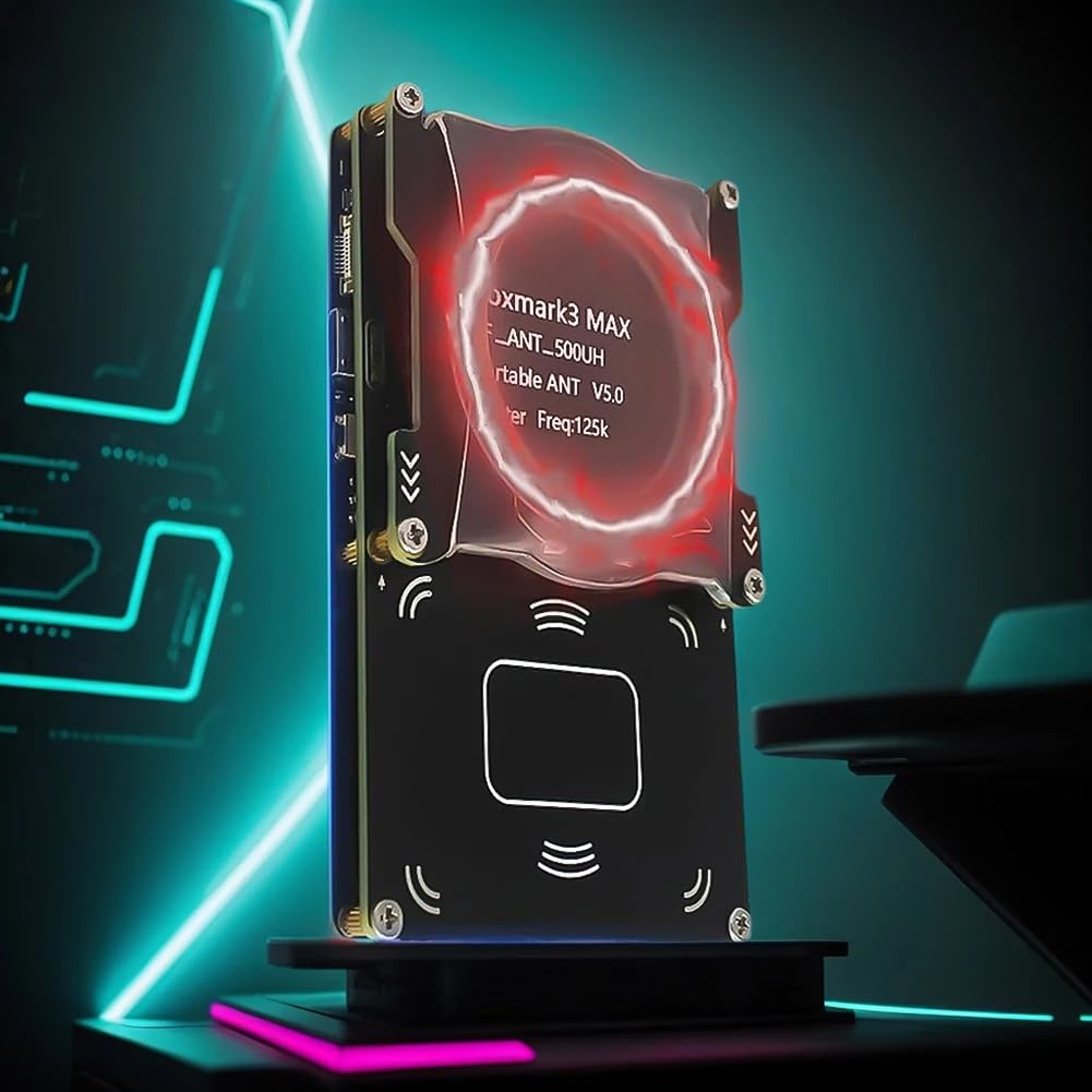 Proxmark3 Max Set Copieur de Clés 13,56 MHz 125 KHz Lecteur de Badges IC ID NFC Décryptage D'Étiquettes Duplicateur NFC Écriture de Cartes à Puce