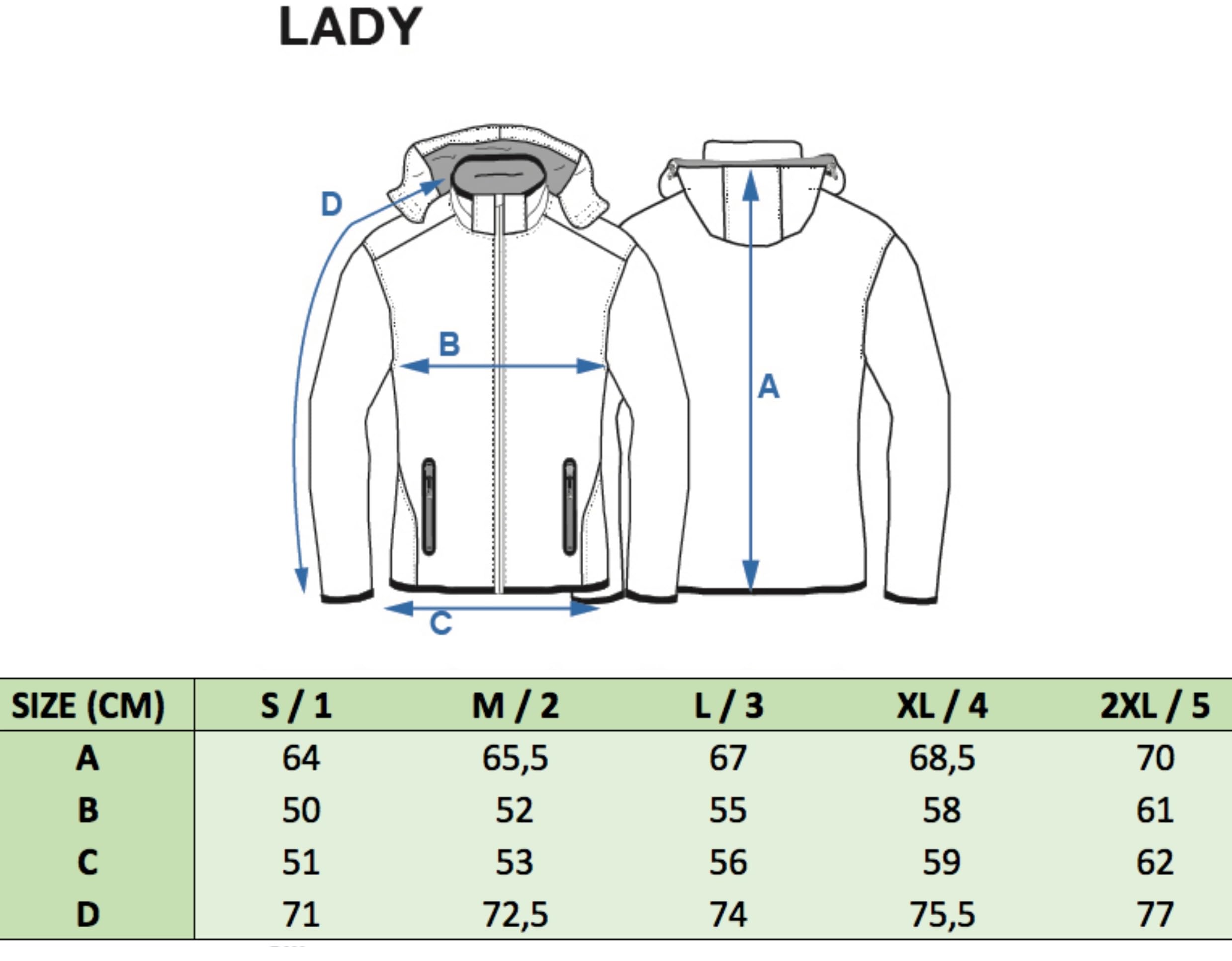 Canadian Peak Reineak Lady - Veste Femme Softshell Capuche Impermeable - Manteau Polaire Blouson Coupe Vent Resistant Travail - Vetement Randonnee Ski Automne Hiver Printemps