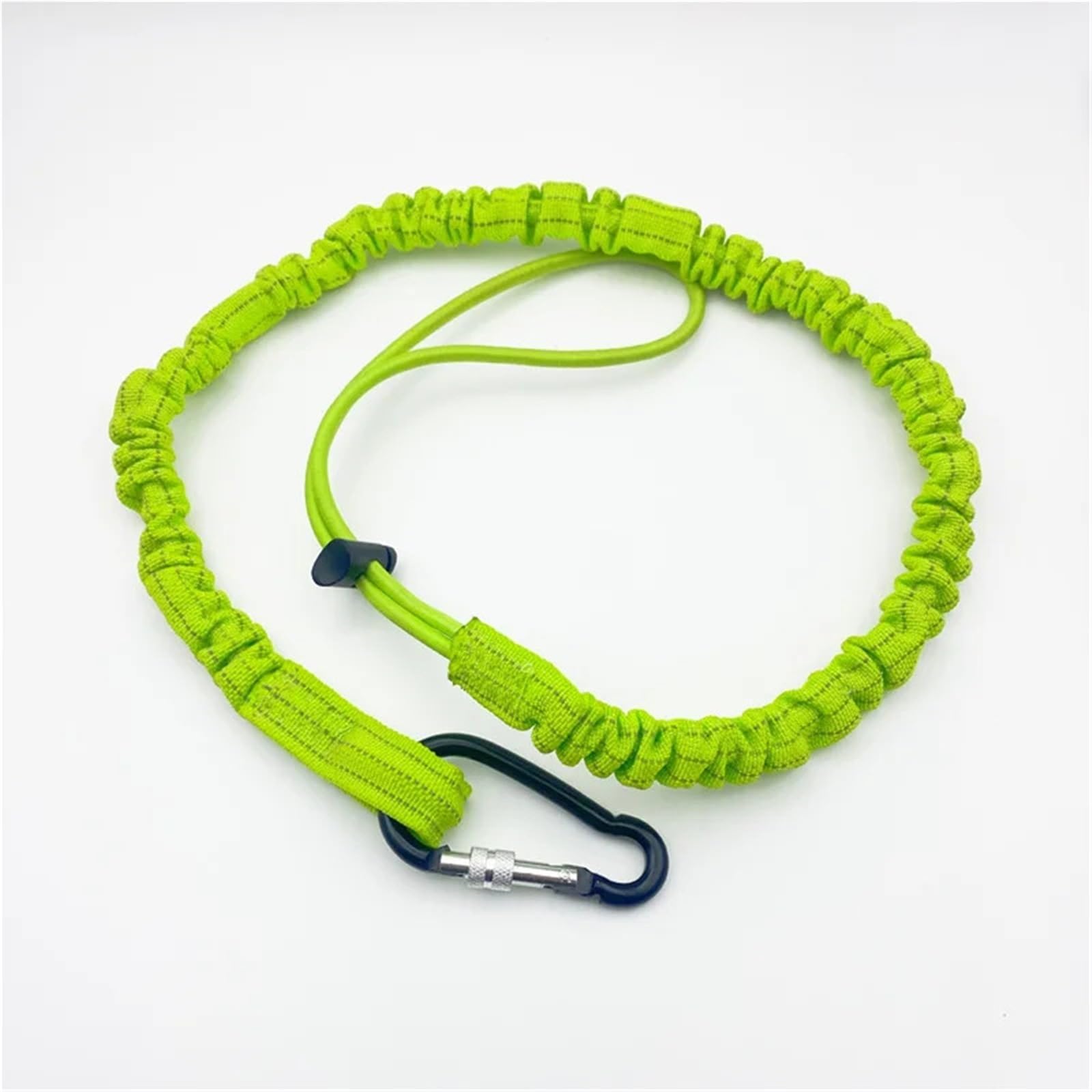 Cordino for attrezzi 6 pezzi Corda di sicurezza retrattile esterna anticaduta elastica telescopica for accessori da arrampicata Per Attrezzi(Yellow)