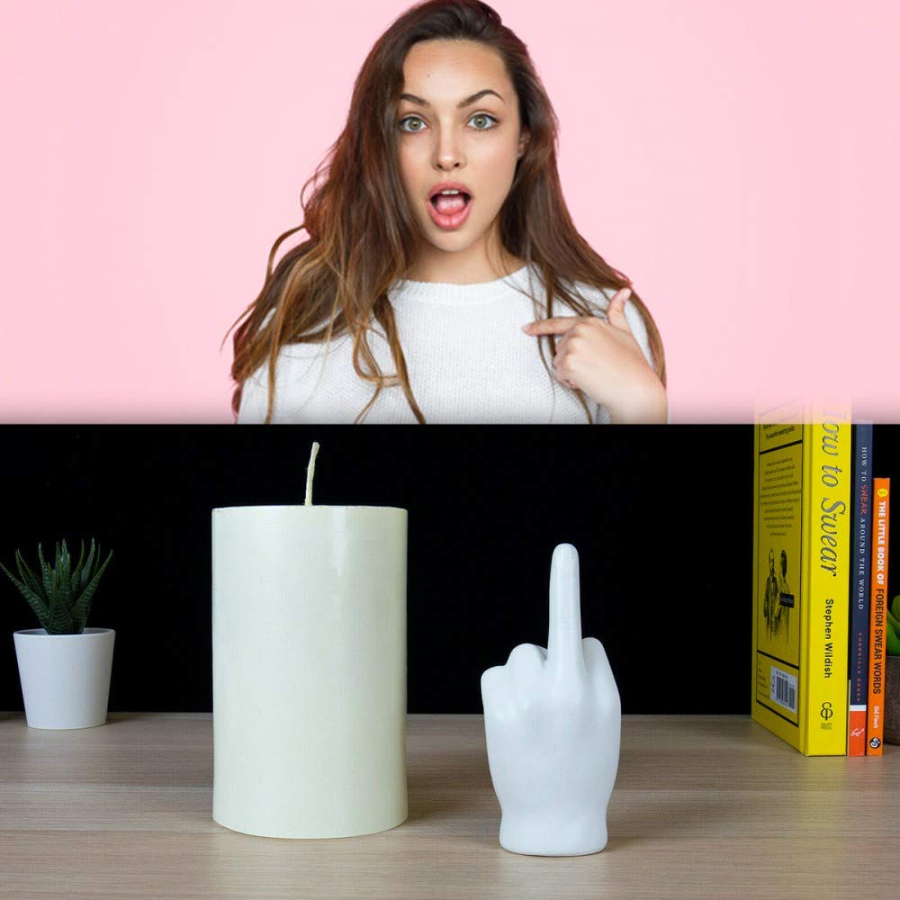 Gift Republic Swearing Reveal Candle Middle Finger Prank