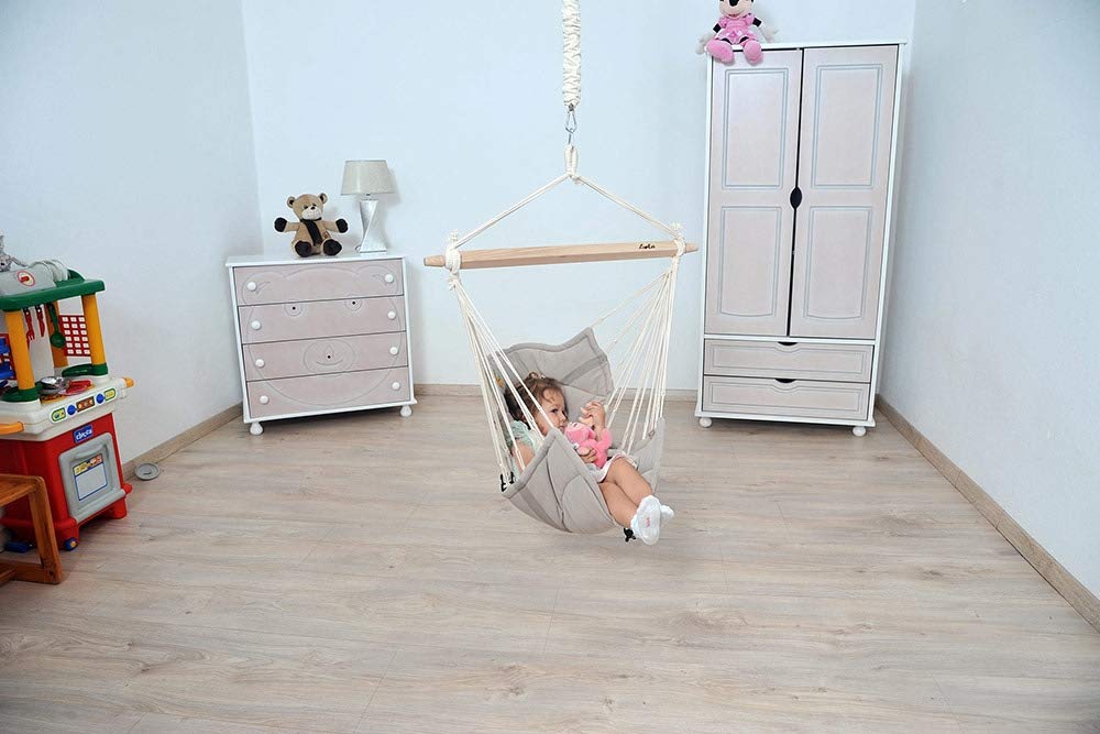 Lola Bella Chica 4in1 Babywiege Babyhängematte | Öko-Tex Zertifiziert | mit Lammfell