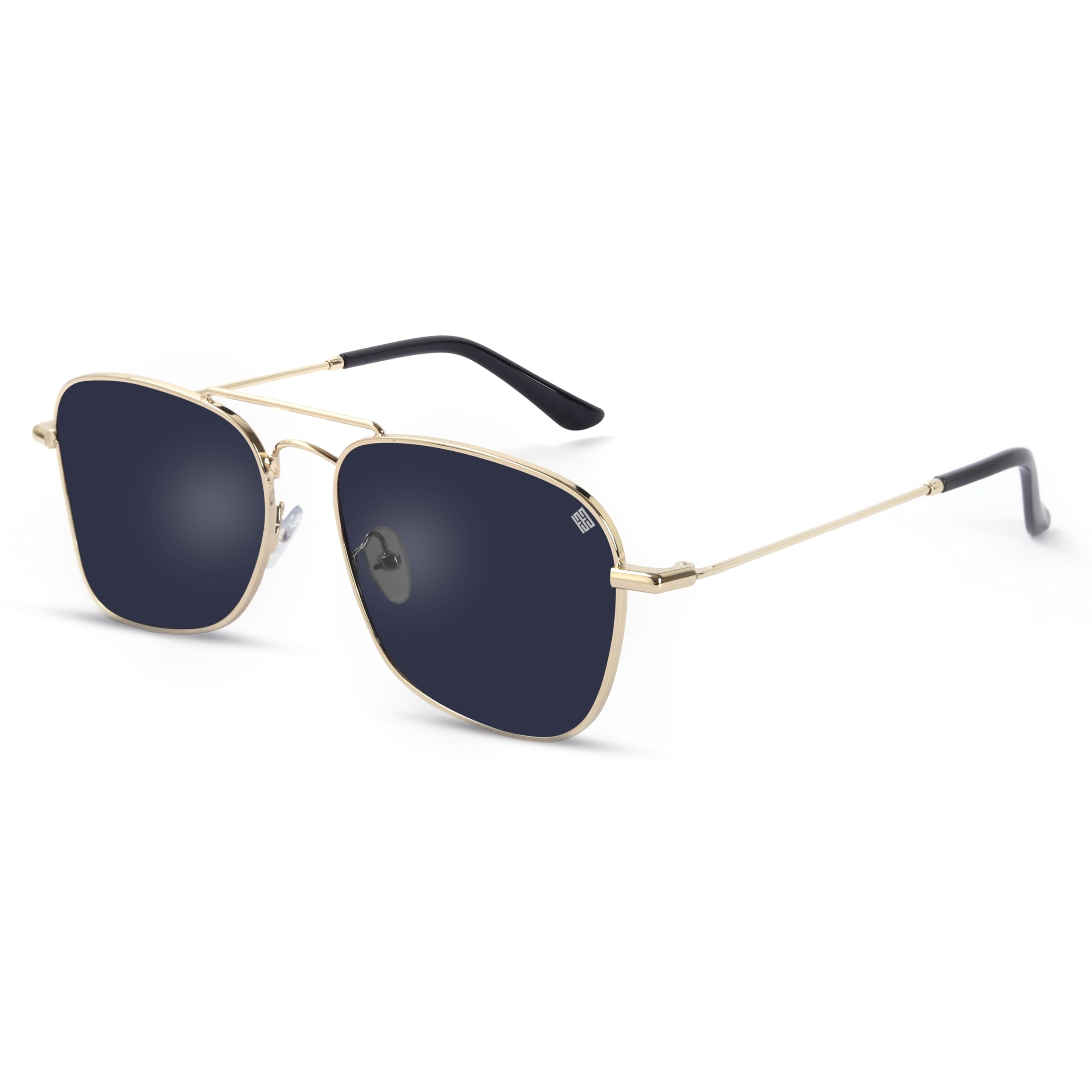 Square Sunglasses for Men and Women, UV Protected, Reverse Lens Technology, Medium Size-image-16