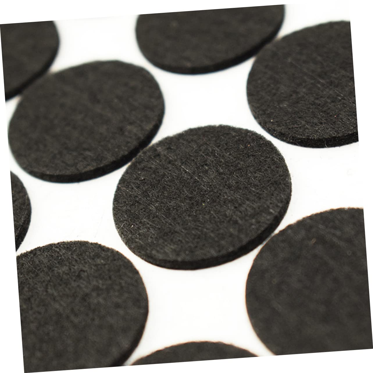 BESTonZON 300piezas Almohadillas De Fieltro Autoadhesivas De Redondos No Deslizantes para Patas De Muebles De Color Negro para Sillas y Mesas