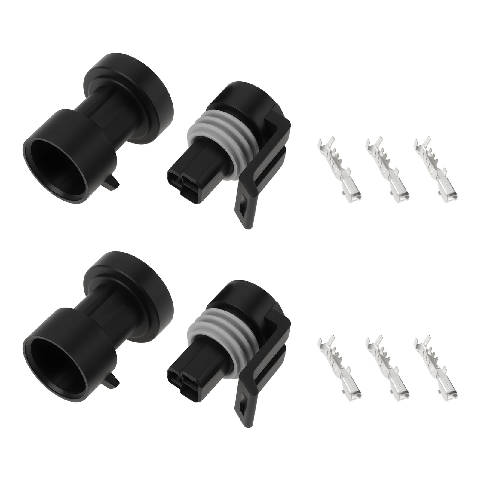 4 connettori maschio femmina a 3 pin per sensore di pressione olio carburante, 12110192