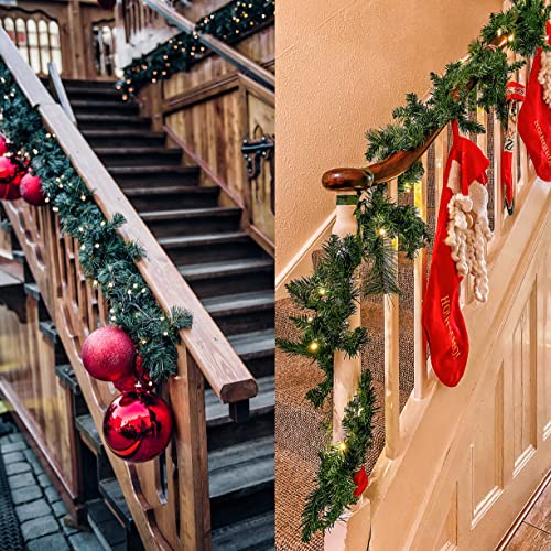 image for Sggvecsy 48 Pcs Christmas Garland Ties Artificial Pine Needles Faux Pi