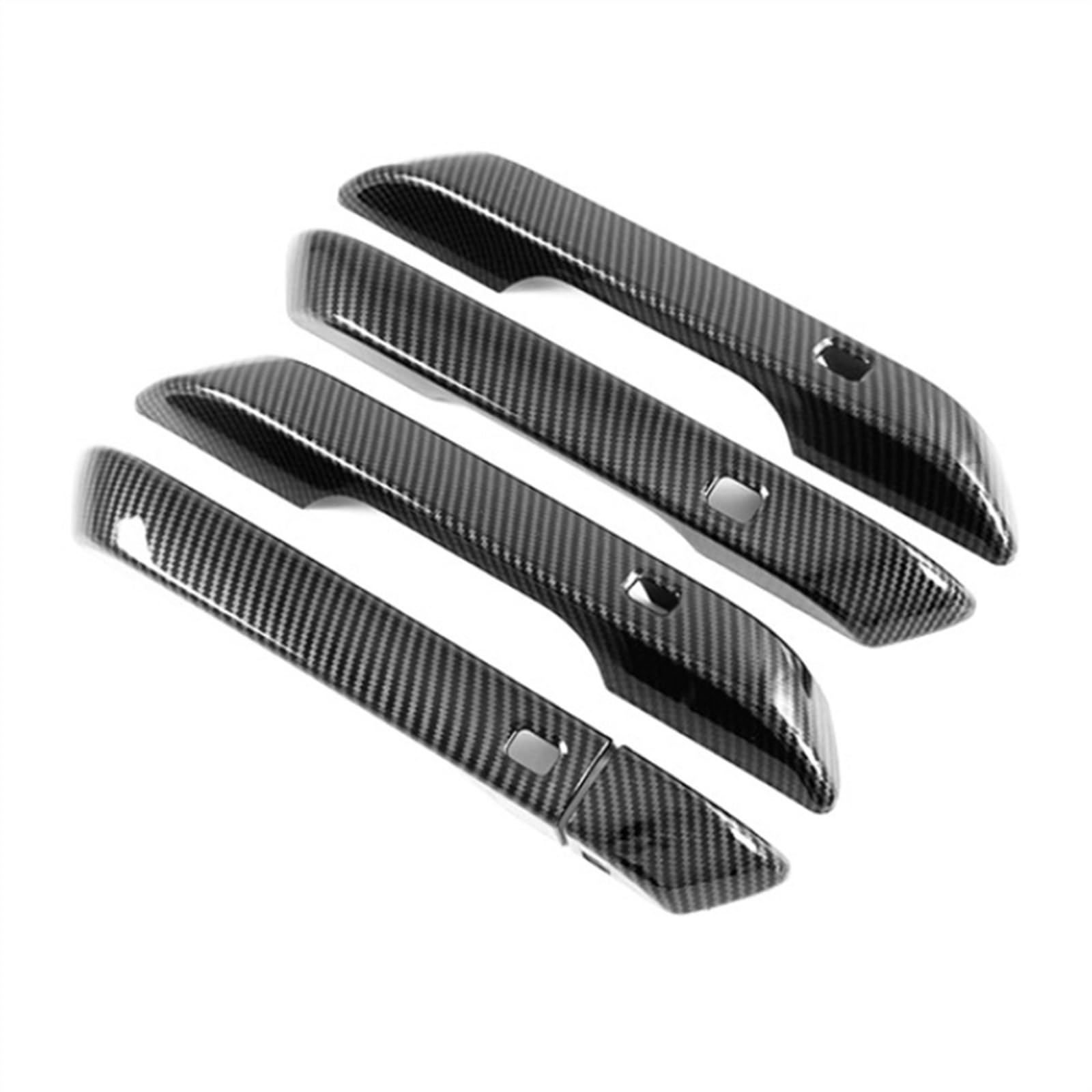 KJHOPY Door Handle Cover Car Electroplating Exterior Strip W/Smart Keyhole for Kia for Carnival KA4 2020-2022 Exterior Door Handle