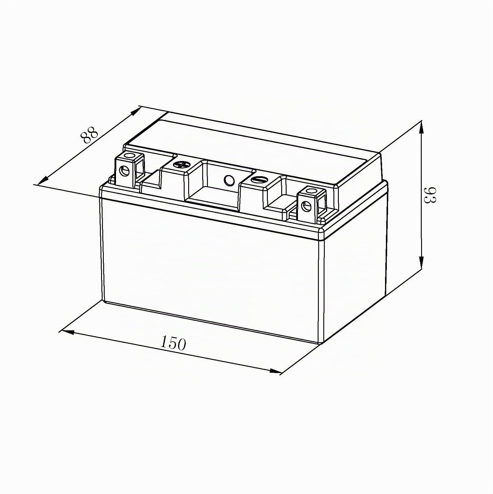 Bosch FA114 - Batterie moto AGM - 12V 150A 8,6Ah - Adaptée aux motos, mobilettes, enduros, scooters, quads, jet skis - Compatible M6011, BTZ10S