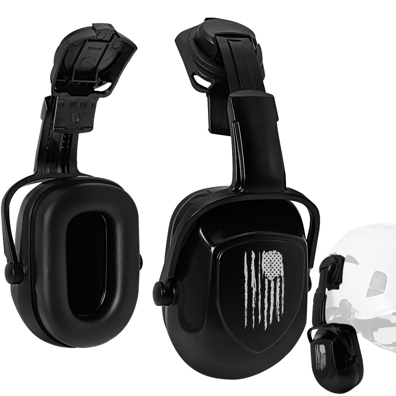 Protección auditiva de casco duro de construcción, ANSI S3.19 EN352-3 para accesorios de casco, protección OSHA