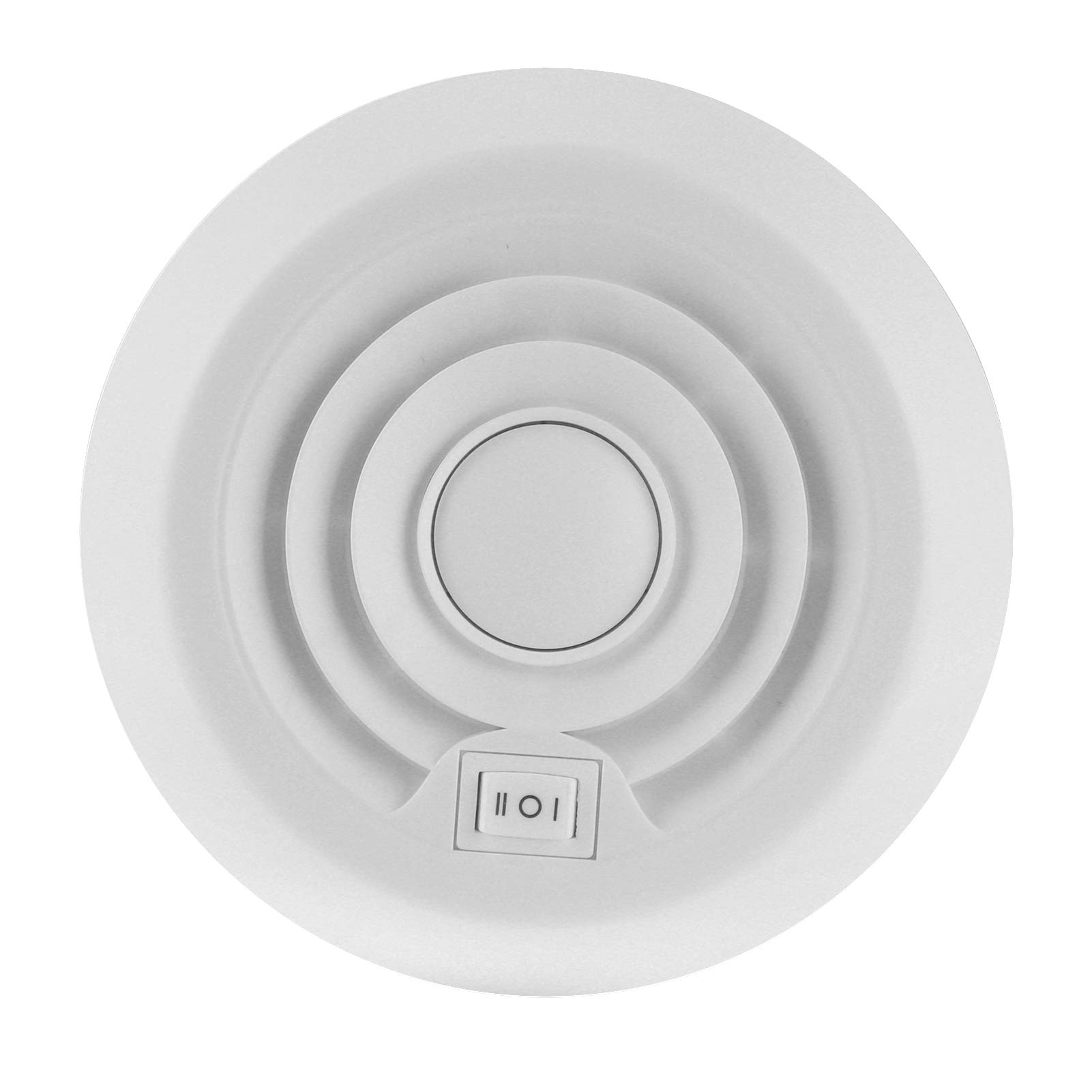 Aramox Ventilador RV, Ventilador De Techo ABS De 12 V, Rejilla De Refrigeración De Ventilación Silenciosa De Techo Para Caravanas, Autocaravana, Remolque, Furgoneta