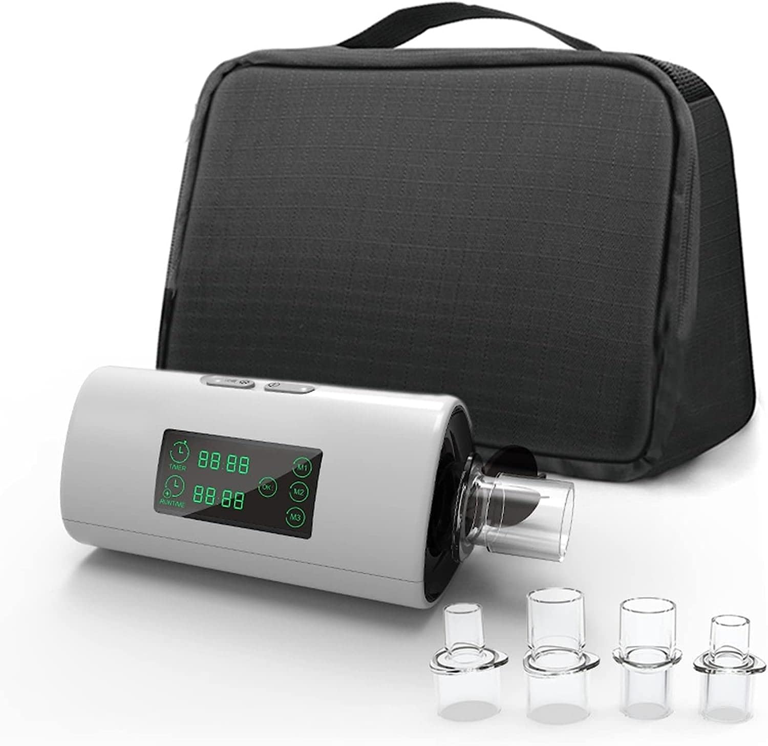 Nzvzgktntw One Color Portable Cpap Cleaner And Sanitizer, 3 Modes Ozone Ventilator Sterilizer With Led Display, For Daily Sanitizing Cpap Machine Mask Hose Pipe Tube Accessories