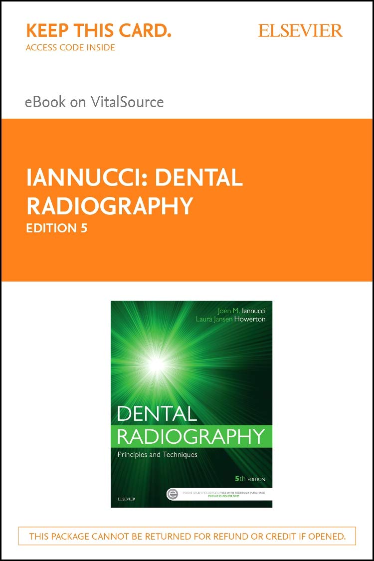 Dental Radiography Elsevier eBook on VitalSource (Retail Access Card