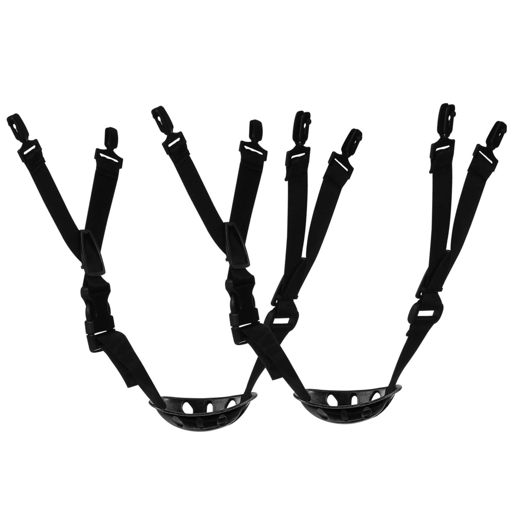 Housoutil 2pcs Safety Helmet Chin Straps Elastic Chin Strap for Hard-hat for Hats Random Color